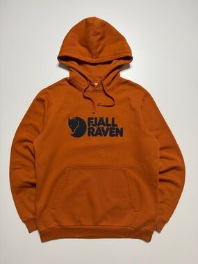 Fjallraven Classic Logo Long Sleeve Hoody Mens Medium